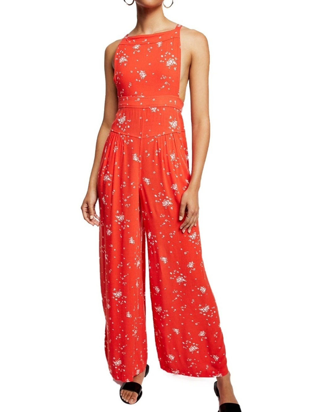 Free People Sweet In The Streets wide leg jumpsuit